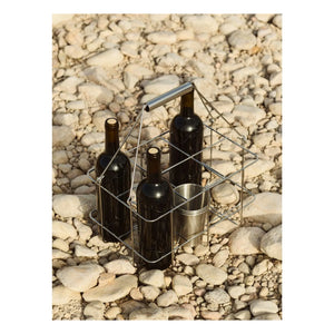 Hay - Outdoor Market Steel Bottle Holder, Jasper Morrison | Steel