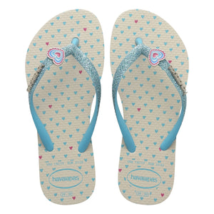 Havaianas - Glitter flat flip flops | Beige