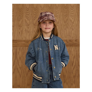 Rylee + Cru - Bomber Varsity Mini | Denim