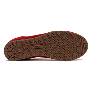 Autry - Windspin Low Zweifarbiger Wildleder- und Leder-Sneaker | Rot