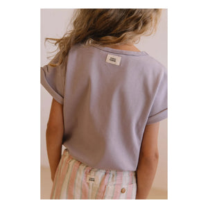 Studio Bohème - Bama T-Shirt aus Bio-Baumwolle | Lila