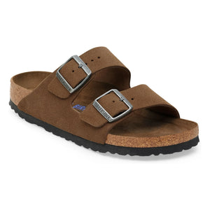 BIRKENSTOCK - Arizona Sandalen aus weichem Wildleder | Braun