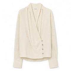 Pomandère - Wickelbluse | Creme