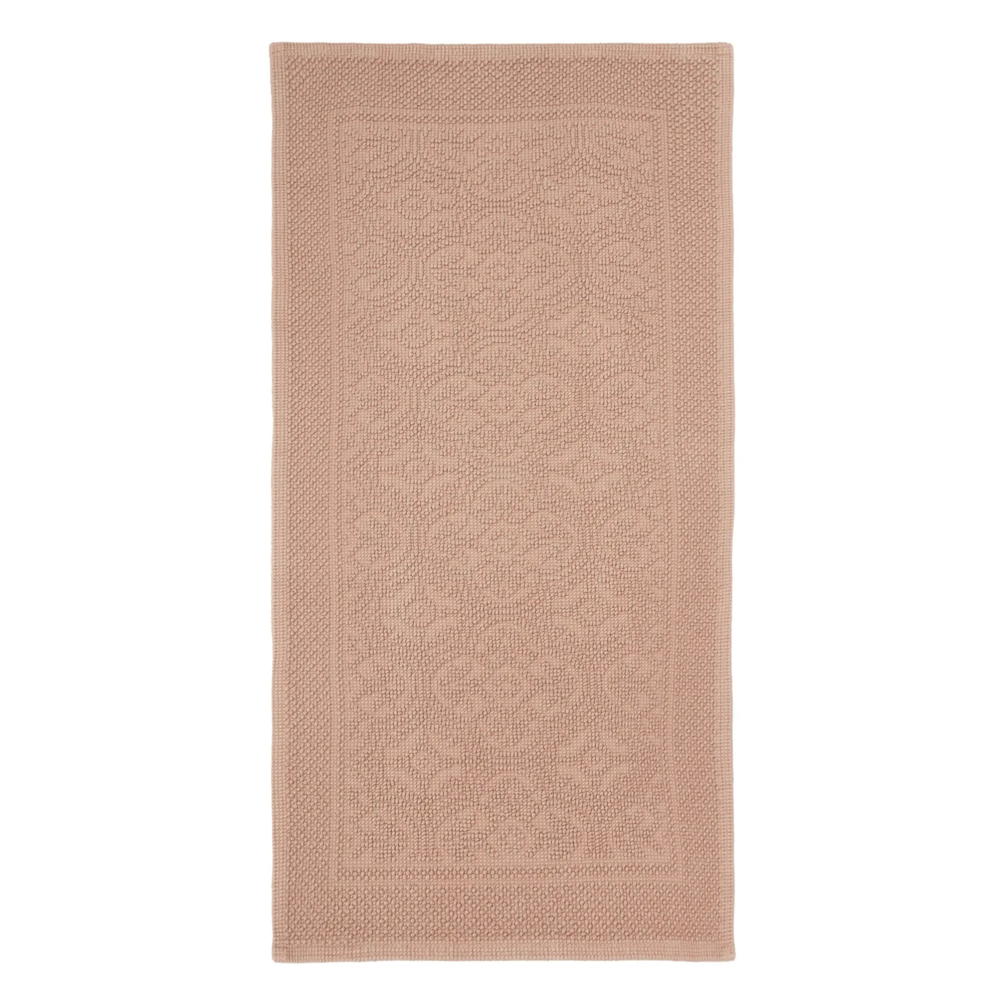 Haomy - Kymi Bathroom Mat | Beige Pink