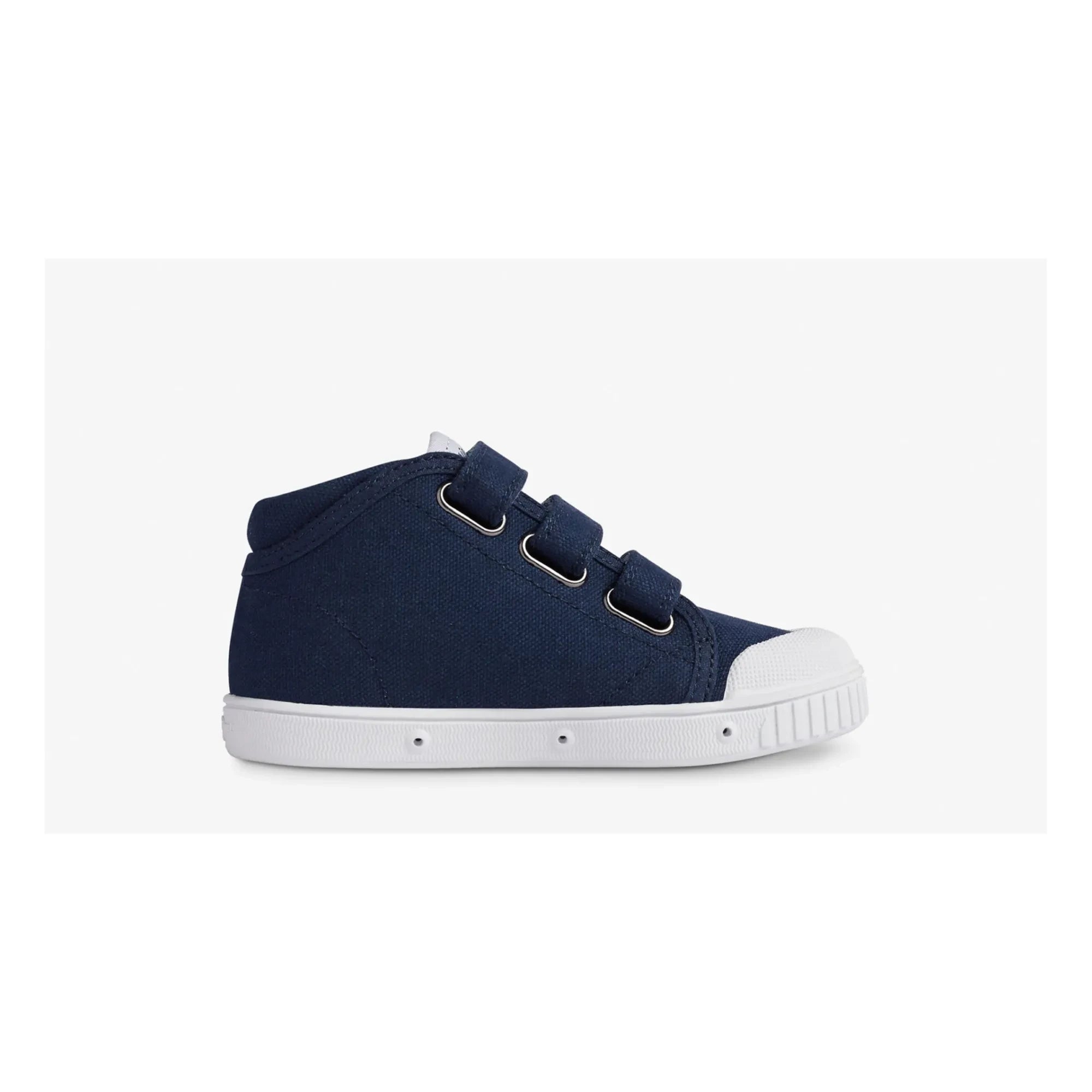 Spring Court - Zip B2 Canvas Highrise Sneakers | Lacivert