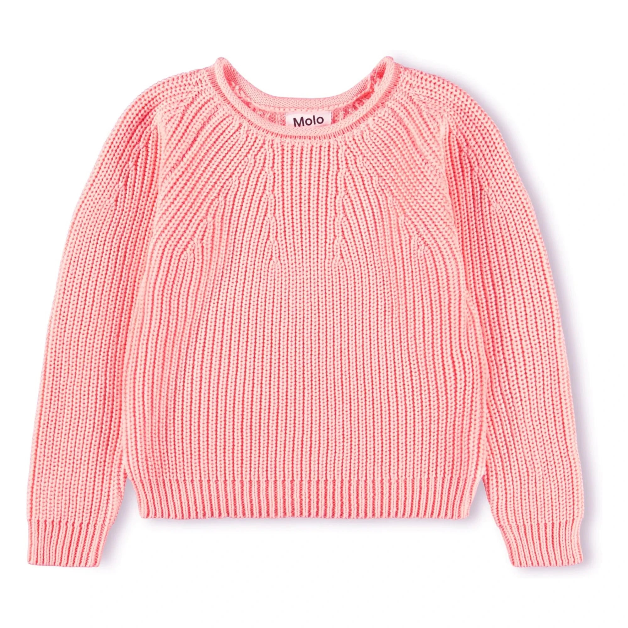 Molo - Gaye Organic Cotton Sweater | Peach