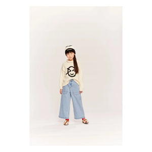 Wynken - Kalın Örgü Wynk Yün Kazak | Ekru