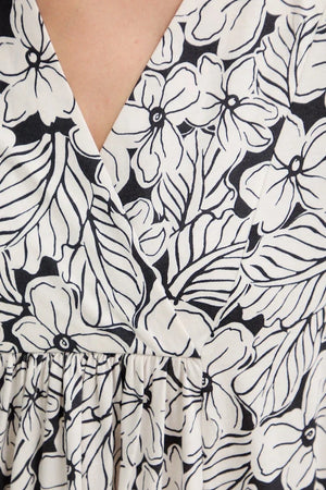 Pamuklu elbise Weekend Max Mara FUOCO