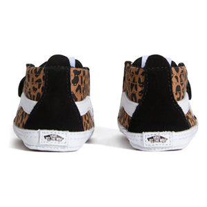 Vans - SK8-Hi Crib Leopard-Scratch Sneakers | Braun