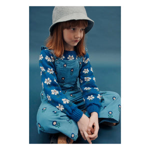 Emile et Ida - Marguerite Wool Sweater | Royal Blue