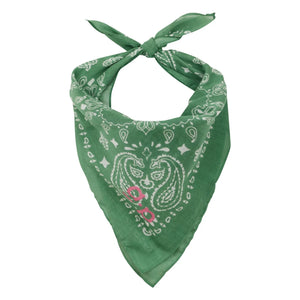 a.p - Baumwoll-Tüll-Bandana | Khaki