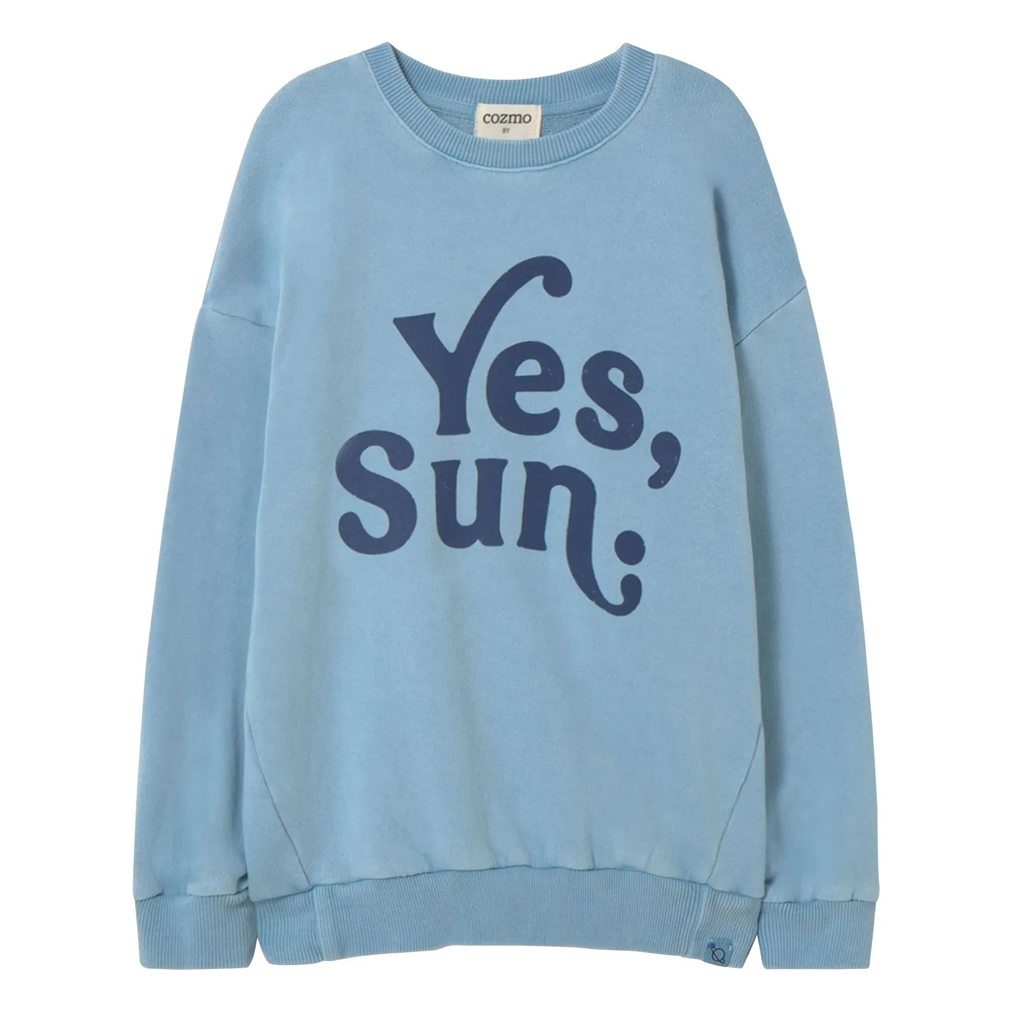 Cozmo - Sweat Atlas Yes Sun | Hellblau