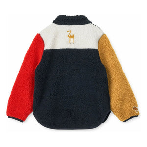 Liewood - Nolan Sherpa Jacke aus recycelter Faser | Zimt