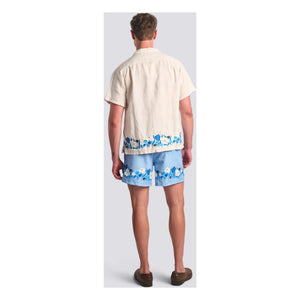 Bather - Camp Keten Gömlek | Krem