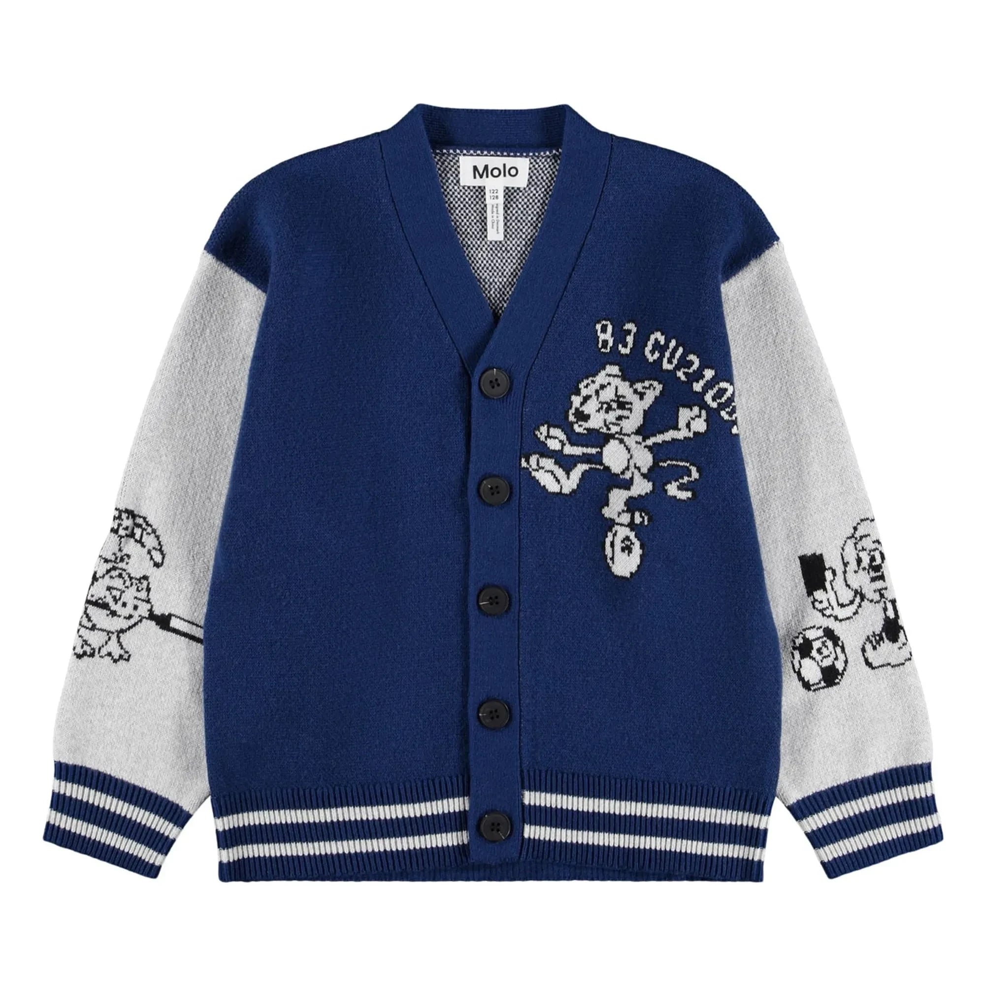 Molo - Bertel cardigan | Blue