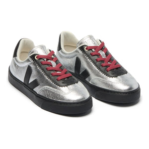 Veja - Veja x Jelly Mallow Small Volley Suede Lace-Up Sneakers | Silver