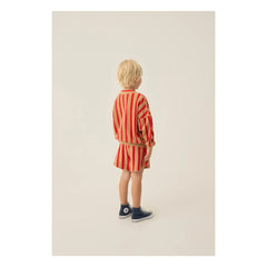 The Campamento – Gestreifte Shorts | Kamel