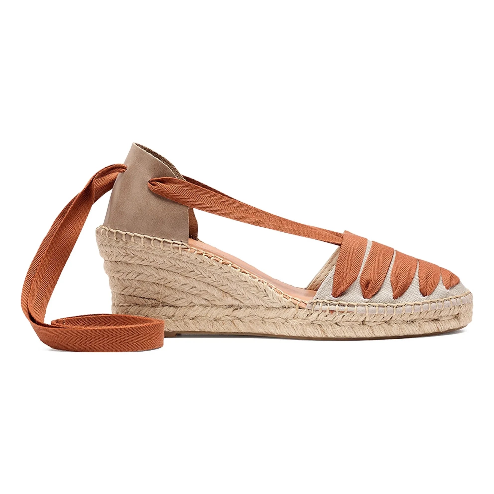 Naguisa - Moraira Espadriller | Tuğla kırmızısı