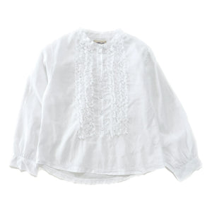 Longlivethequeen - Gathered Blouse | White