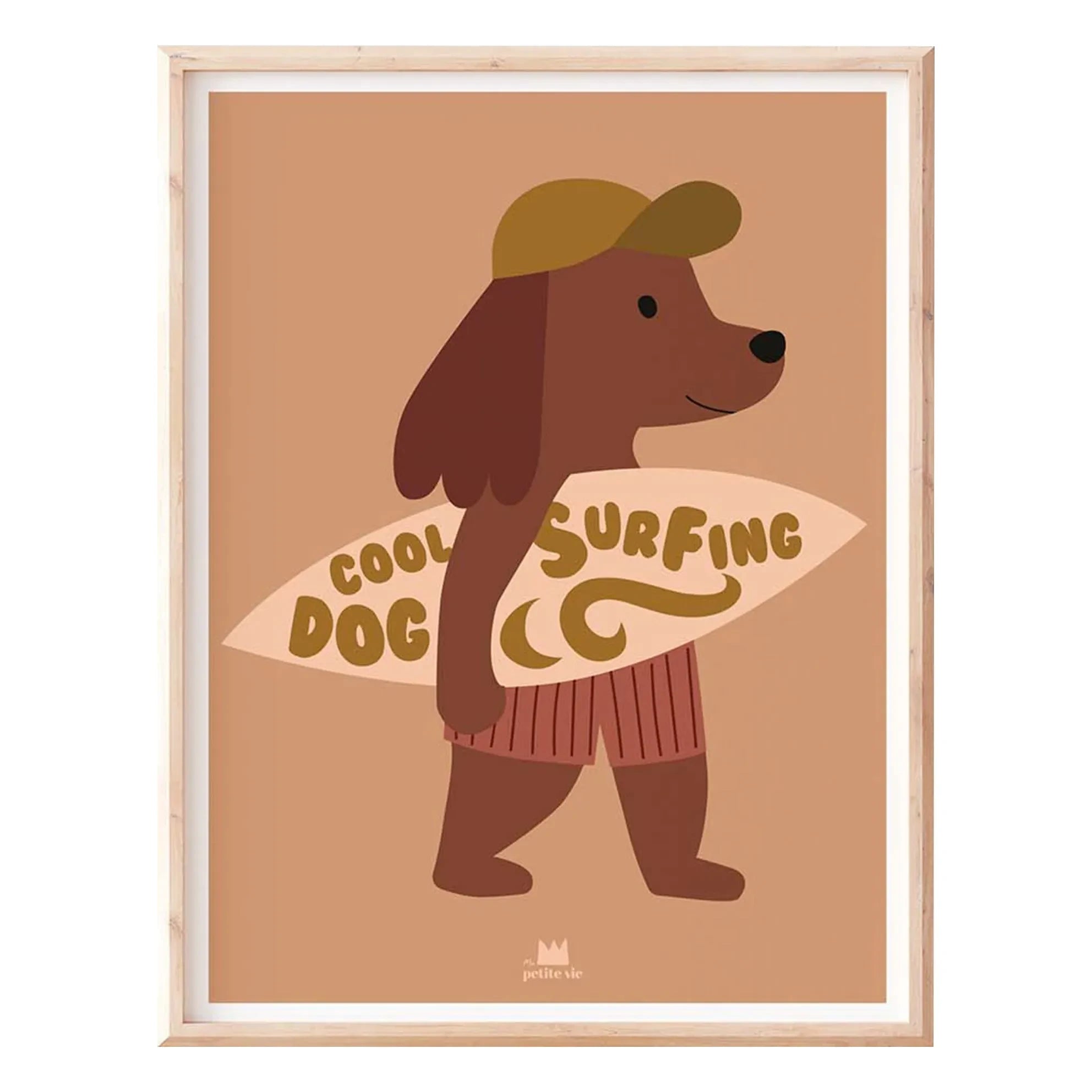 Ma petite vie - Cool Surf Hawaii afişi | Kahverengi