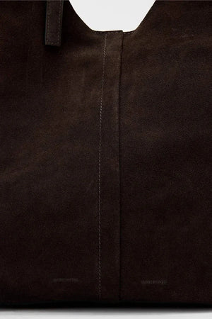 AllSaints kadın süet shopper çanta ARA
