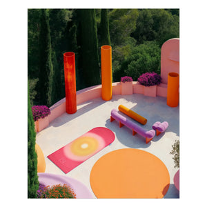 Hercule Studio - Archy Uchronia Sommer-Yogamatte | Rouge Brun