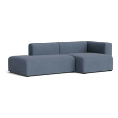 Hay - Mag Soft Low Arm Sofa for 2.5 People, Combination 3 | Navy Blue