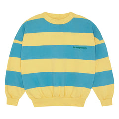The Campamento - Oversize Gestreiftes Sweatshirt | Gelb