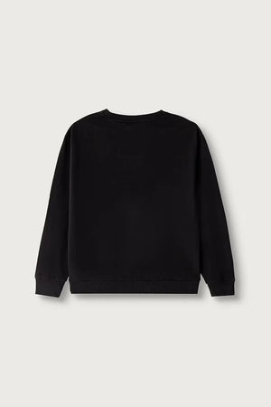 Çocuk pamuklu sweatshirt B-NEW BOX LOGO C W