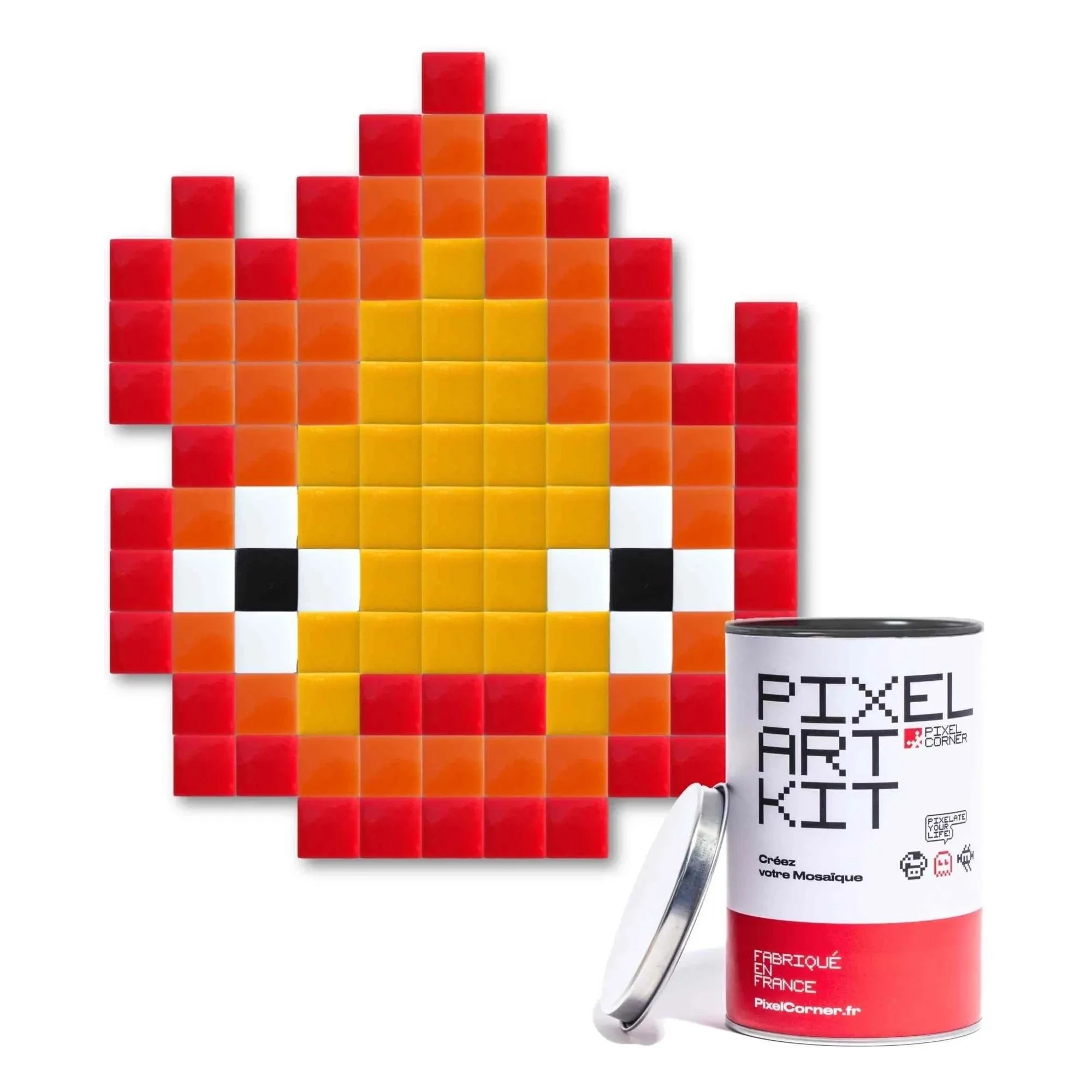 Pixel Corner - Pixel Art Set - Sparky | Orange