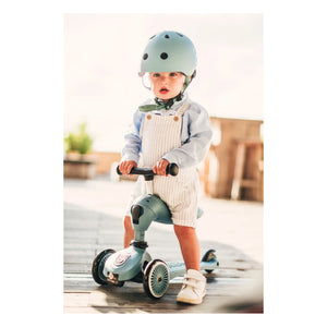 Scoot & Ride - Kask | Gri mavi