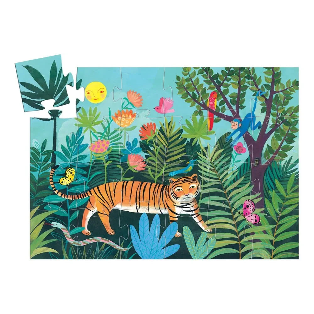 Djeco - Tiger Walk Puzzle 24 Teile