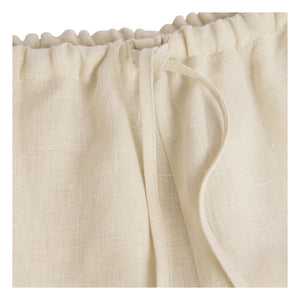 OAS – Kurzer Leinen Kimono | Ecru