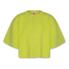 AO76 - Vega Strickjacke | Fluoreszierendes Gelb