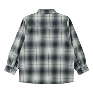 Molo - Rozzy gömlek Organik pamuklu ekose | Gri