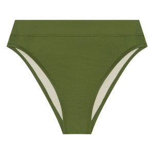 Peony - Olivine Geri Dönüştürülmüş Liflerden Jersey Alt Parça | Olive