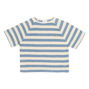 Jenest - Gestreiftes T-Shirt aus Bio-Baumwolle | Blau