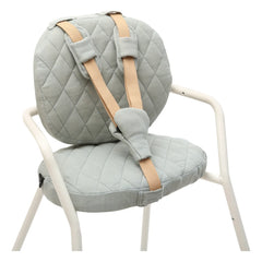 Charlie Crane - Tibu Cotton Muslin Seat Cushions for Chairs | Green