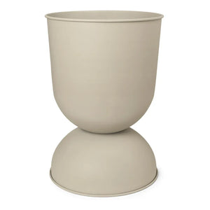 Ferm Living - Sanduhr-Pflanzgefäß | Beige