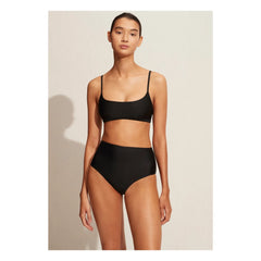 Matteau - Yüksek Belli Bikini Altı | Siyah
