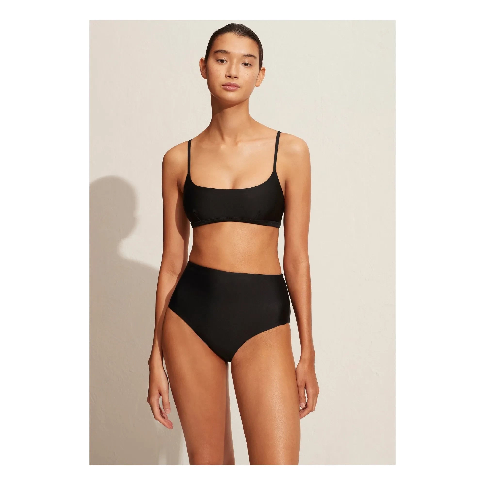 Matteau - Yüksek Belli Bikini Altı | Siyah