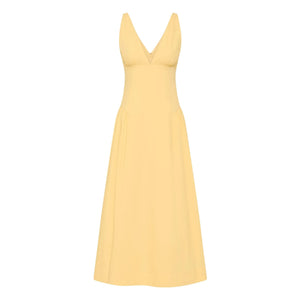 Posse - Lindie Baumwollkleid | Gelb
