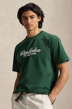 Polo Ralph Lauren erkek pamuklu Wimbledon tişört