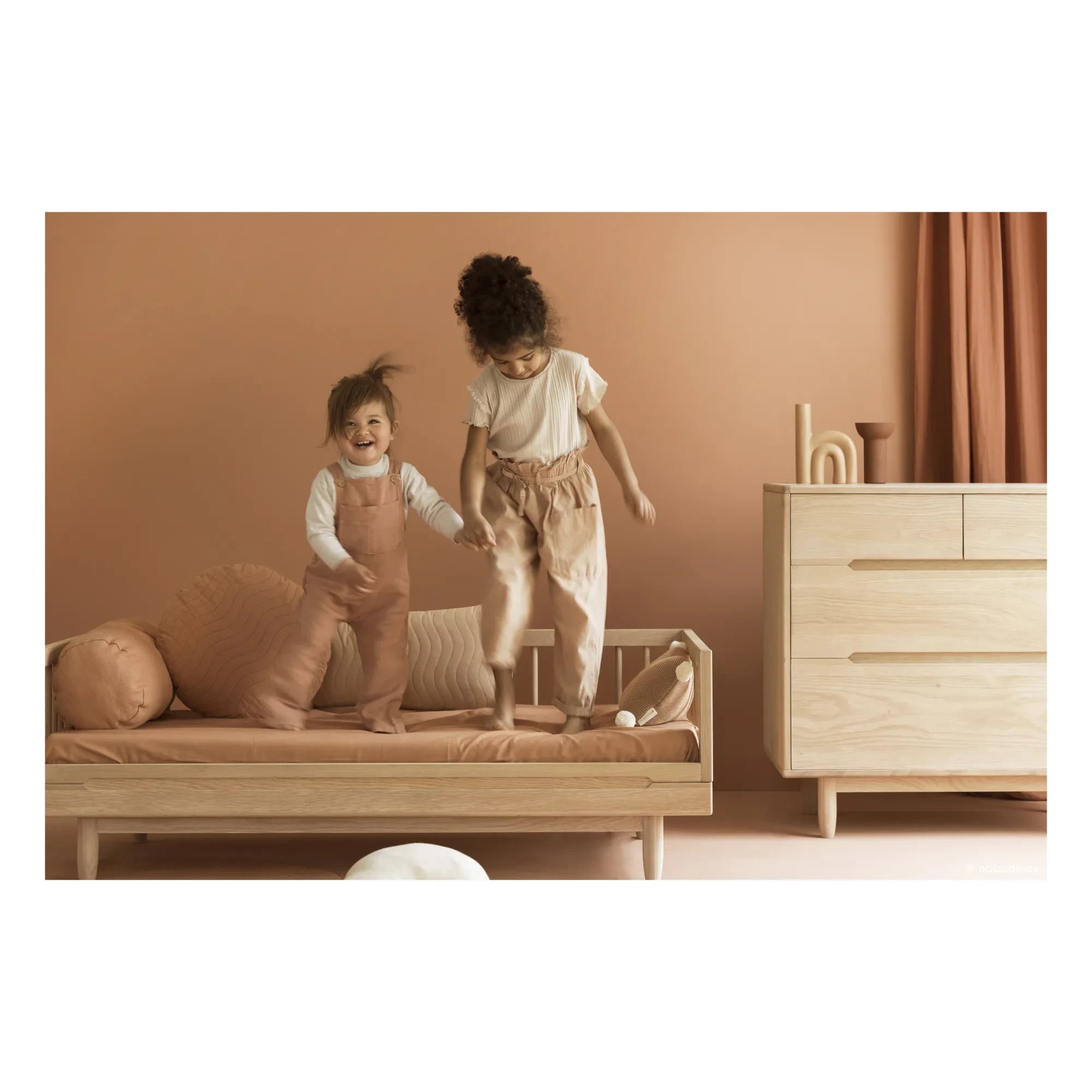 Nobodinoz - Pure Junior Yatak Dönüşüm Kiti | Meşe