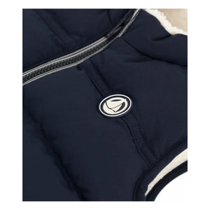 Petit Bateau - Logo Kolsuz Şişme Yelek | Lacivert
