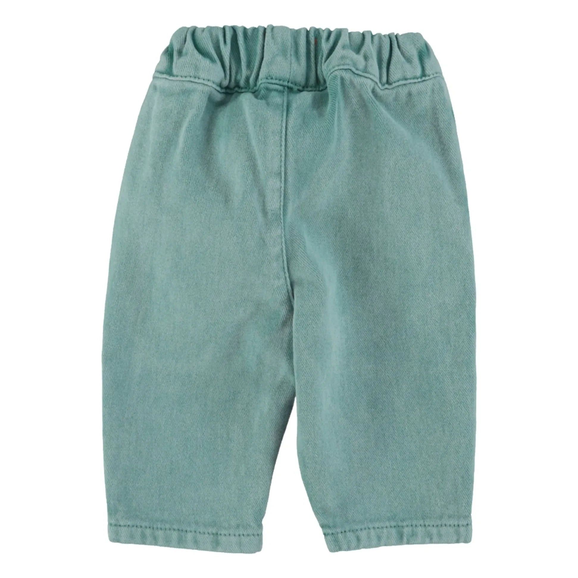 Piupiuchick - Gerade Baby-Jeans | Grün
