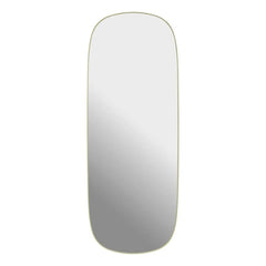 Muuto - Çerçeveli ayna 118x44.5 cm | Soluk sarı
