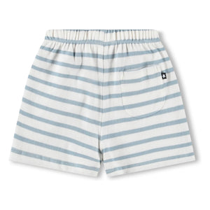 Molo - Skie Gestreifte Shorts aus Bio-Baumwolle | Weiß