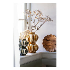 Madam Stoltz - Stoneware Vase | Mustard