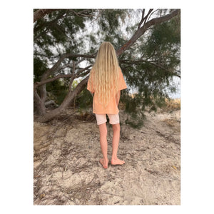We Are Kids - Dylan organik pamuklu Tişört | Şeftali